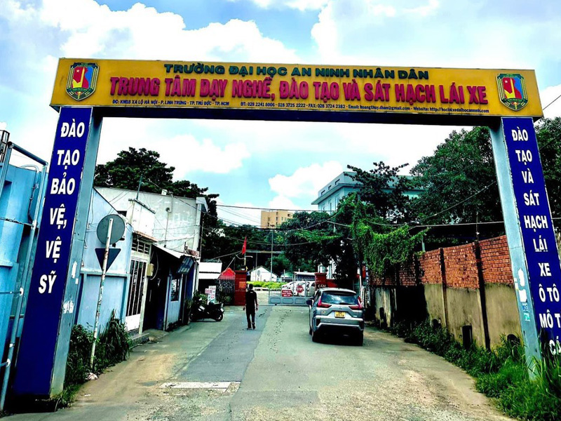 Trung tâm dạy nghề & sát hạch lái xe Đại học An Ninh Nhân Dân - Địa chỉ học lái xe uy tín tại TP.HCM - 1