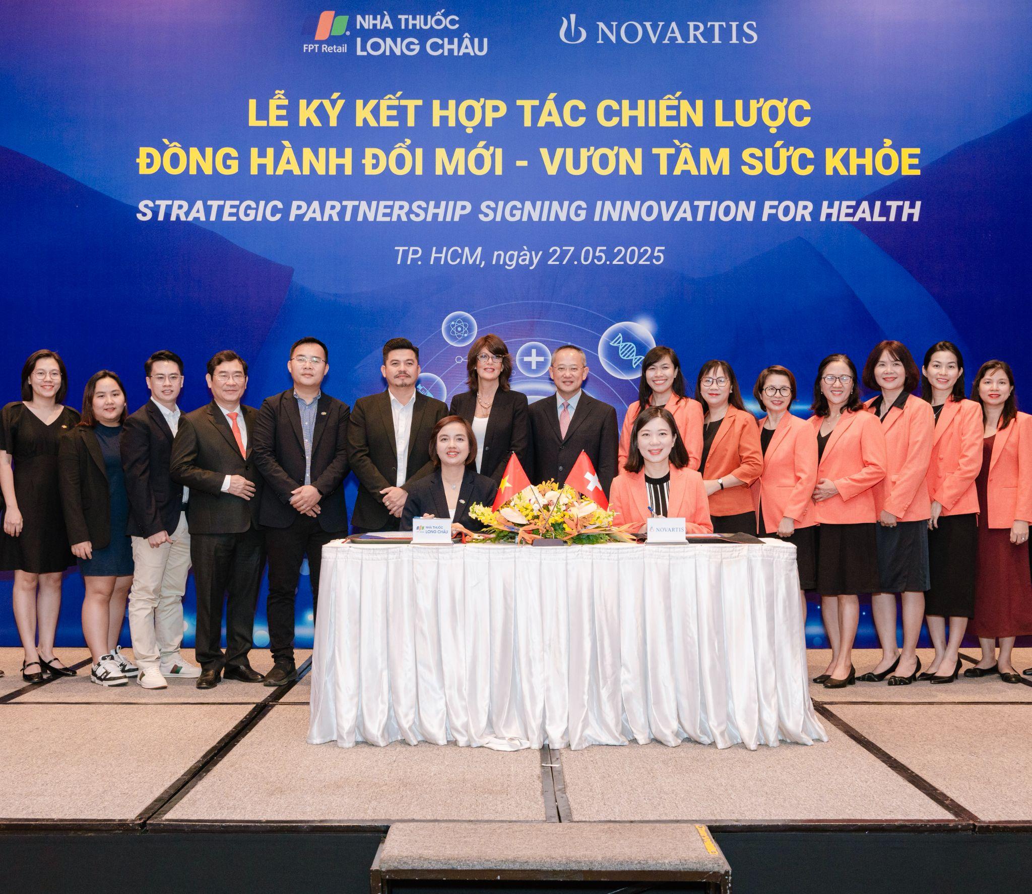 Nhà thuốc Long Châu và Novartis hợp tác đưa các giải pháp điều trị tiên tiến đến với người Việt - 1