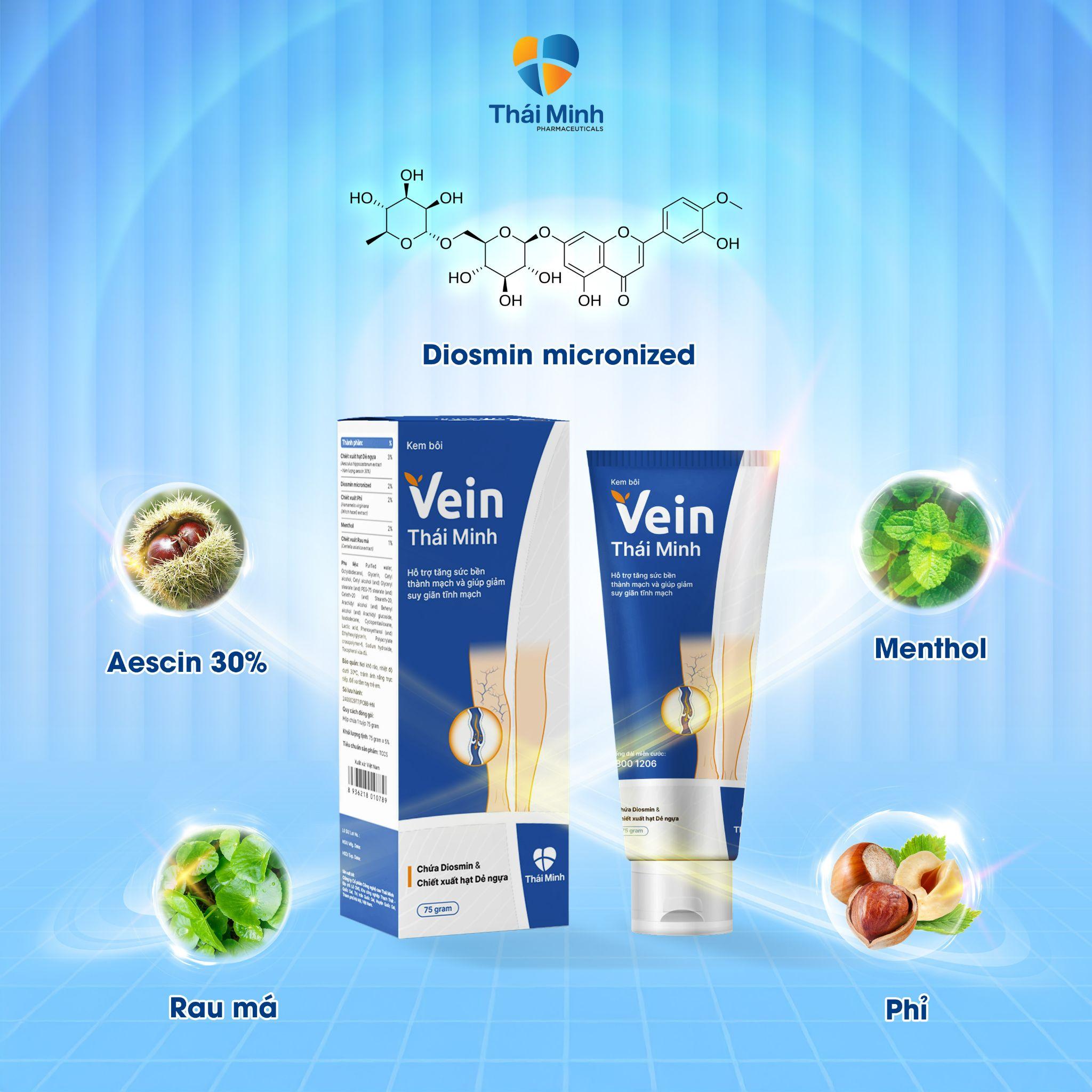 TPBVSK và Kem bôi Vein Thái Minh - Giải pháp mới hỗ trợ suy giãn tĩnh mạch - 4