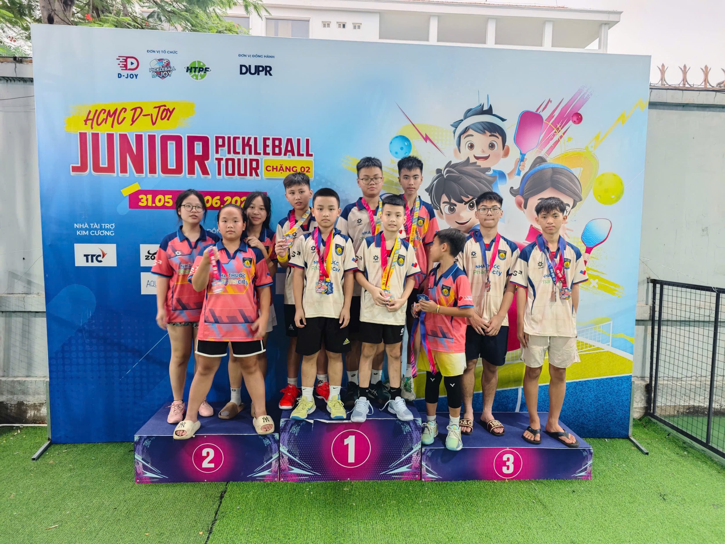 Tuyển trẻ CLB Pickleball Công an Nhân dân gặt hái nhiều thành công trong lần đầu ra quân - 1