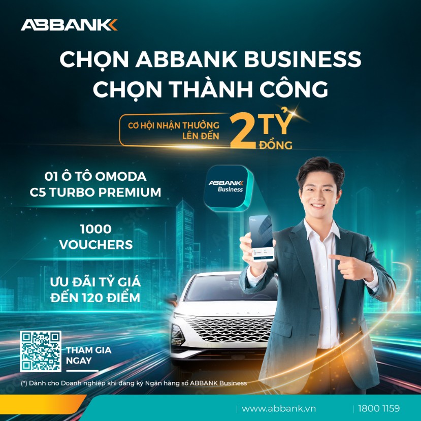 ABBANK ưu đãi lớn cho doanh nghiệp vừa và nhỏ khi giao dịch ngân hàng số - 1