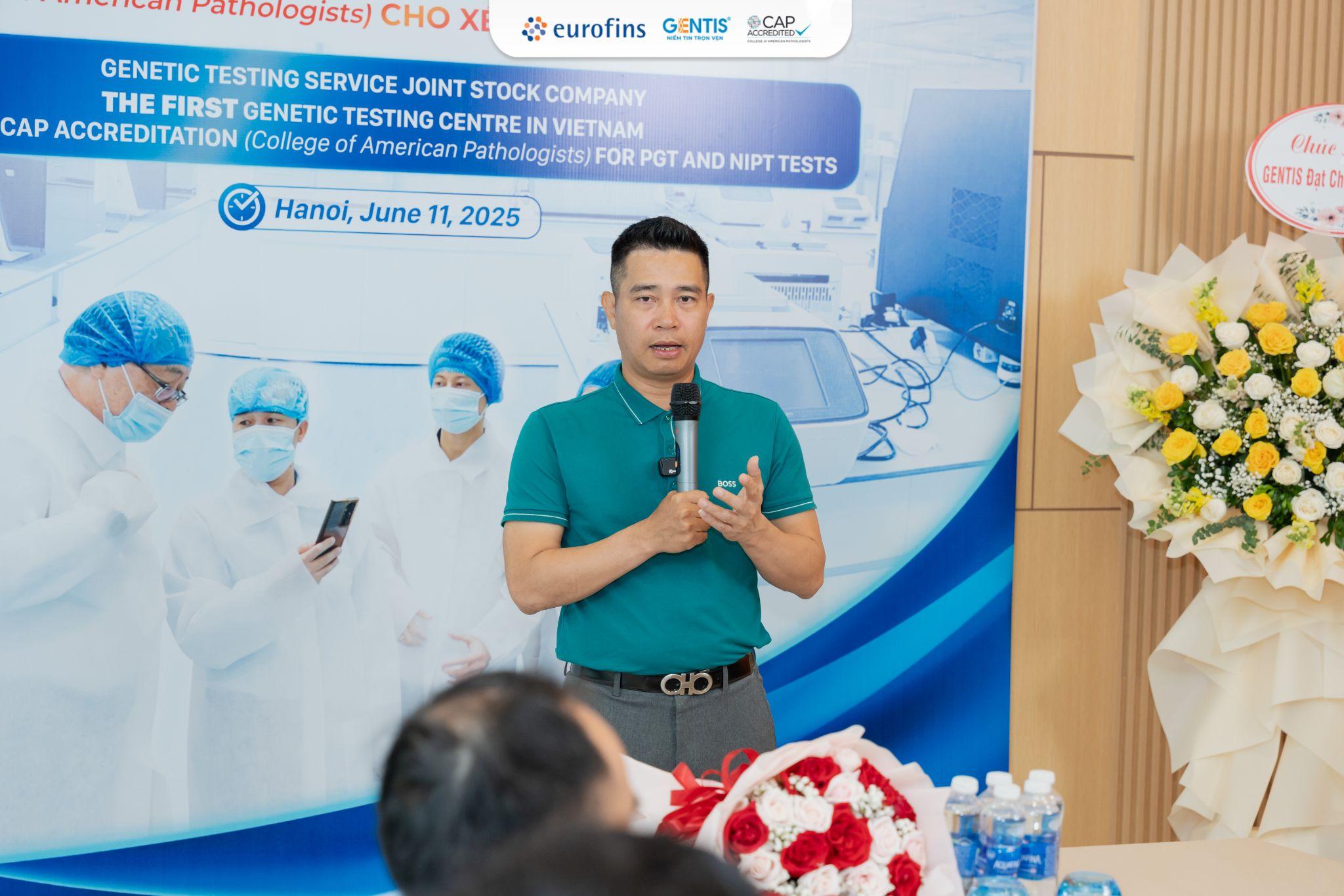 GENTIS – Đơn vị tiên phong tại Việt Nam đạt chứng nhận CAP cho xét nghiệm di truyền PGT và NIPT - 3