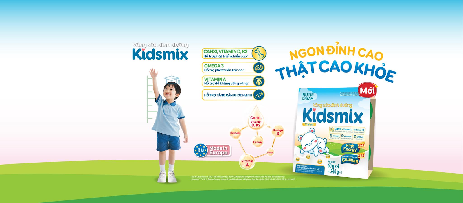 Kidsmix ra mắt váng sữa dinh dưỡng – Bắt xu hướng nuôi con thông minh - 1