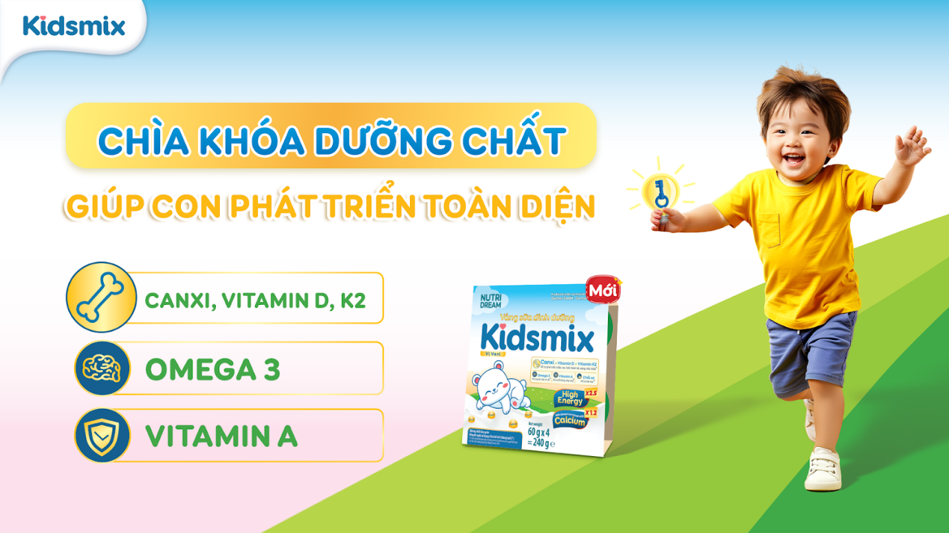Kidsmix ra mắt váng sữa dinh dưỡng – Bắt xu hướng nuôi con thông minh - 2