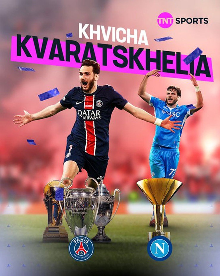 Lập cú đúp kiến tạo giúp PSG thắng đậm Atletico Madrid, tiền đạo Khvicha Kvaratskhelia đắt giá thế nào? - 2