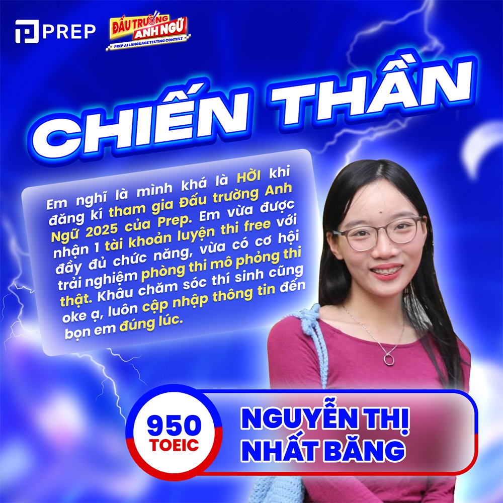 Prep khẳng định sức nóng với Đấu trường Anh ngữ 2025 - 2