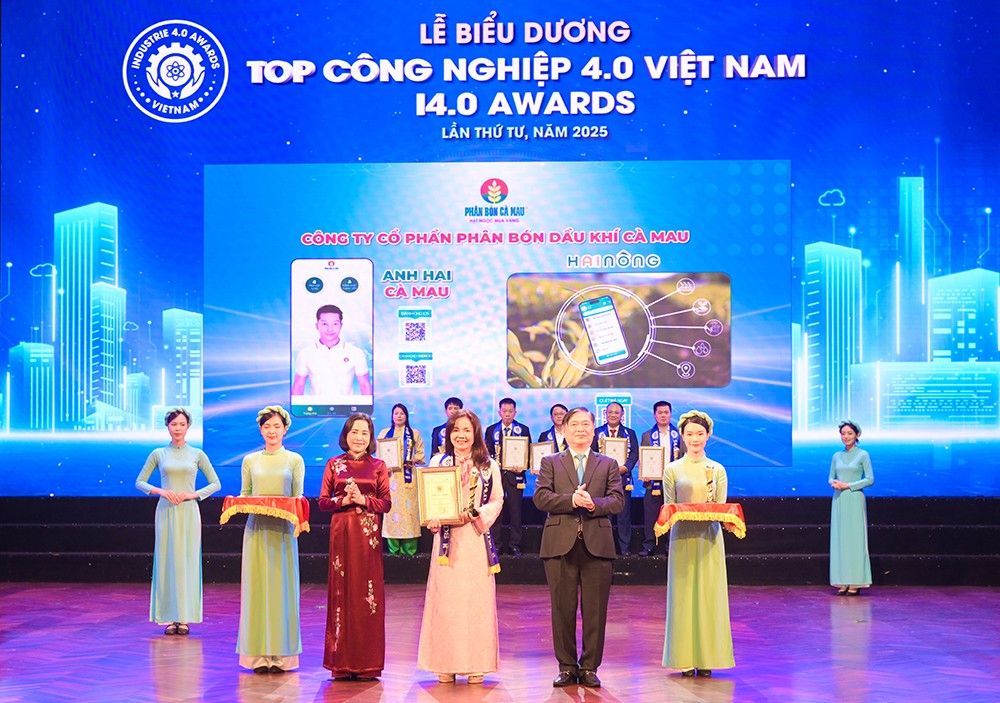 PVCFC đạt cú đúp giải thưởng Industrie 4.0 Awards 2025 - 1