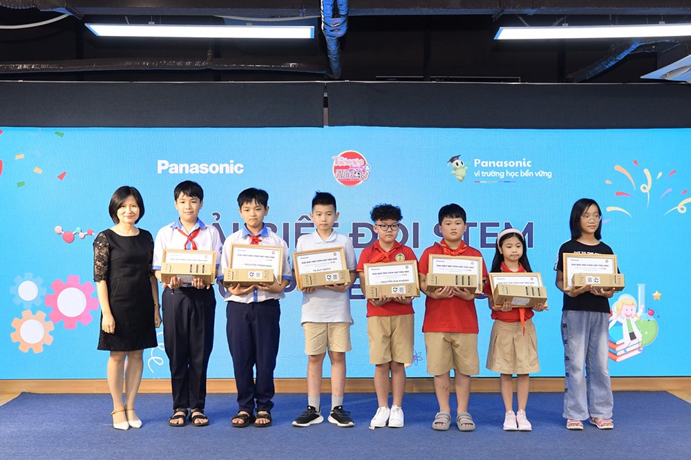 Panasonic trao giải cuộc thi “Cùng em sáng tạo STEM" năm 2025 và tiếp lửa đam mê STEM cho thế hệ trẻ Việt Nam - 1