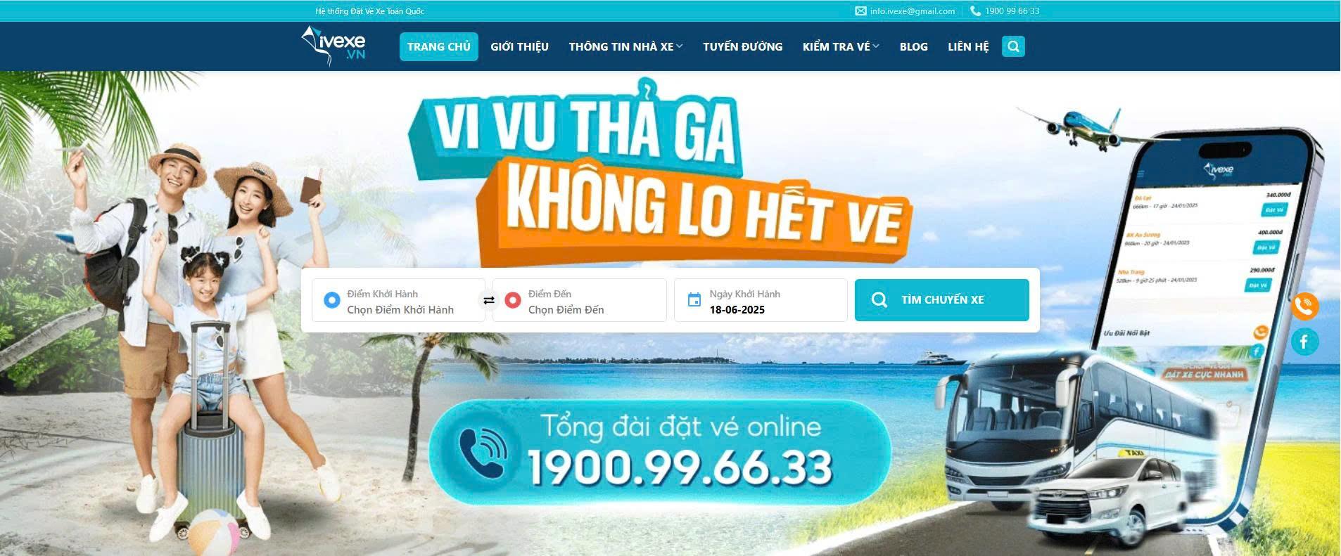 Vì sao Ivexe.vn được khách hàng tin tưởng lựa chọn đặt vé xe? - 1
