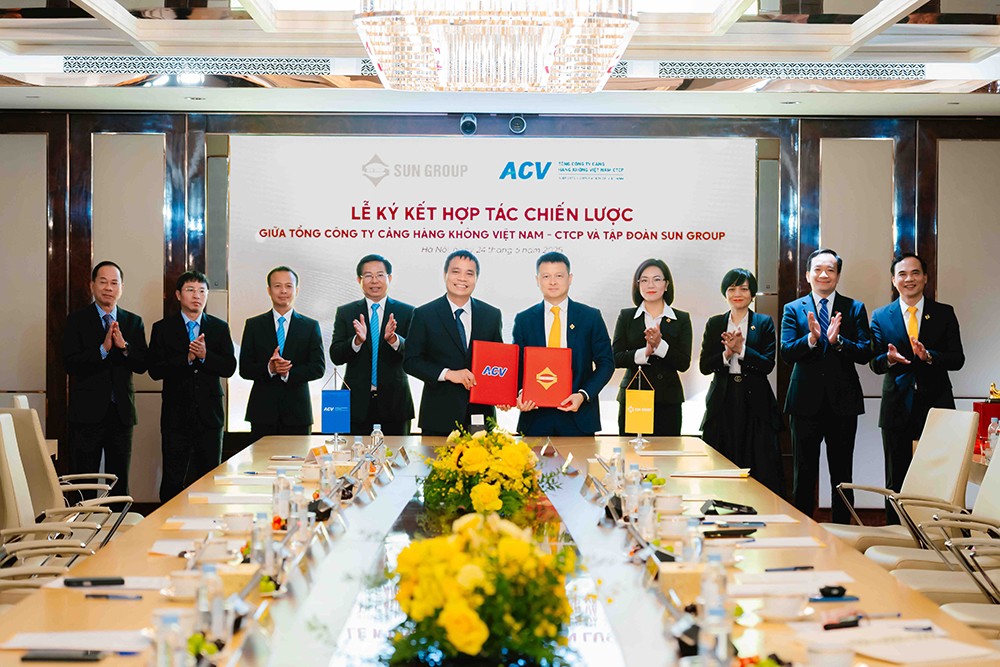 Sun Group và ACV ký kết hợp tác chiến lược, mở đường cho hệ sinh thái hàng không - du lịch đẳng cấp cất cánh - 1