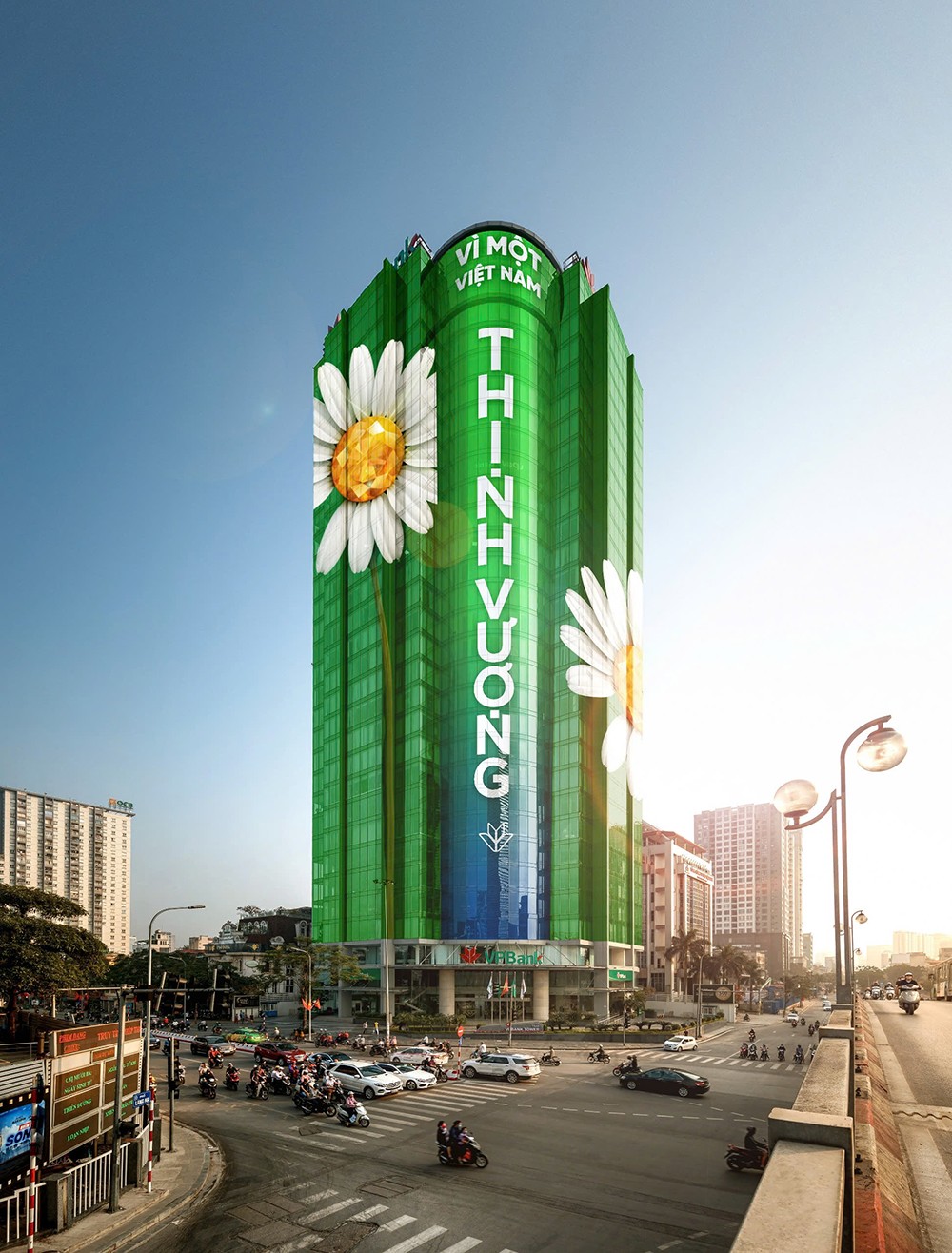 VPBank “sĩ” truyền thông, “thắng” kinh doanh từ một bông cúc trắng - 1