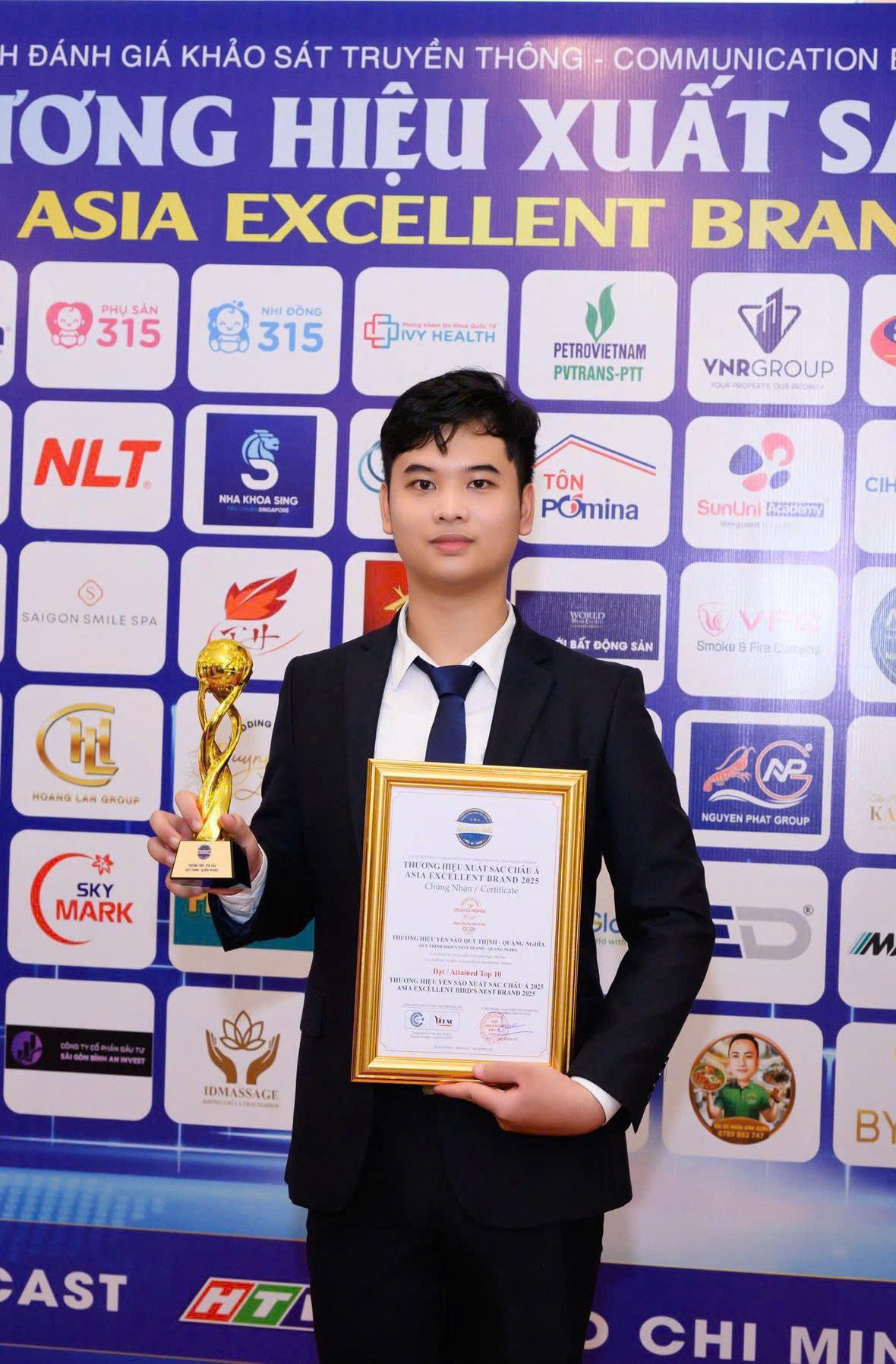 Yến Sào Quý Thịnh Quảng Nghĩa: Khẳng định giá trị thương hiệu với giải thưởng Thương hiệu Xuất sắc Châu Á 2025 - 3