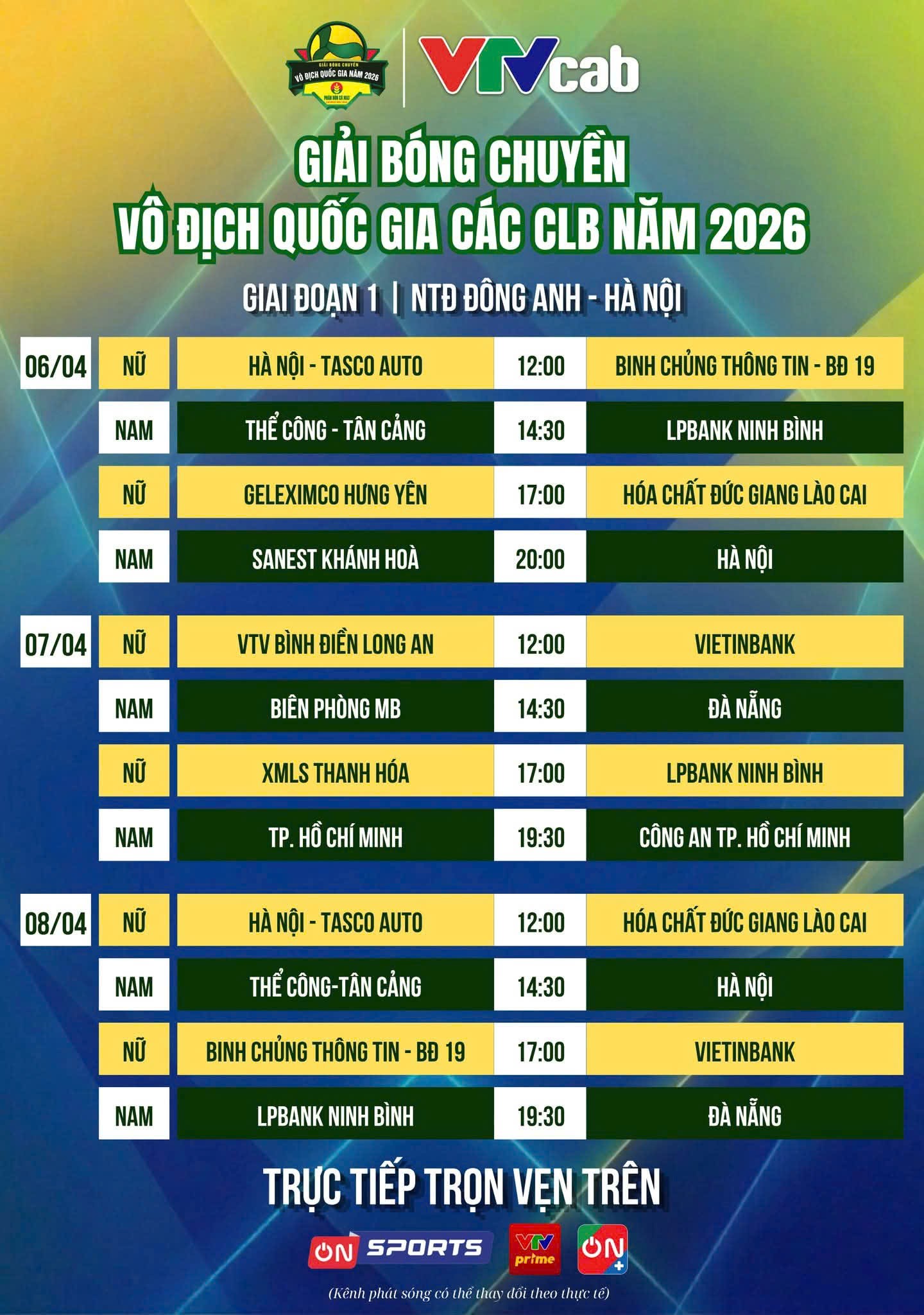 Tháng 4 rực lửa trên VTVcab: Champions League bùng nổ, thể thao đỉnh cao phủ sóng đa nền tảng - 1