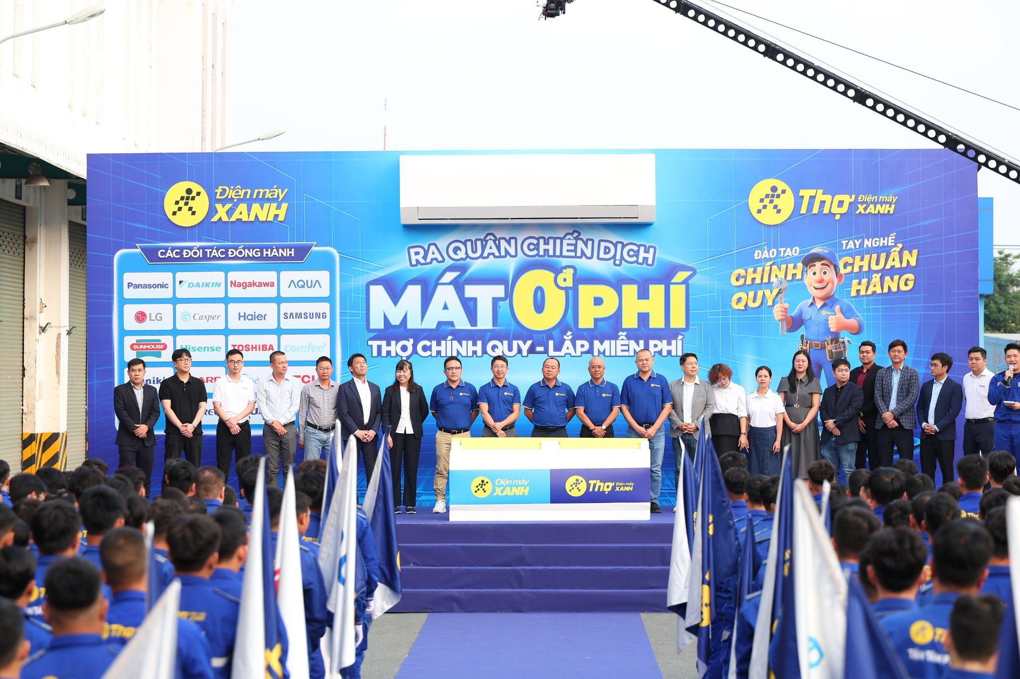 Điện máy XANH bắt tay cùng các ông lớn máy lạnh chuẩn hóa đội ngũ thợ lắp đặt chính quy lớn nhất Việt Nam - 1
