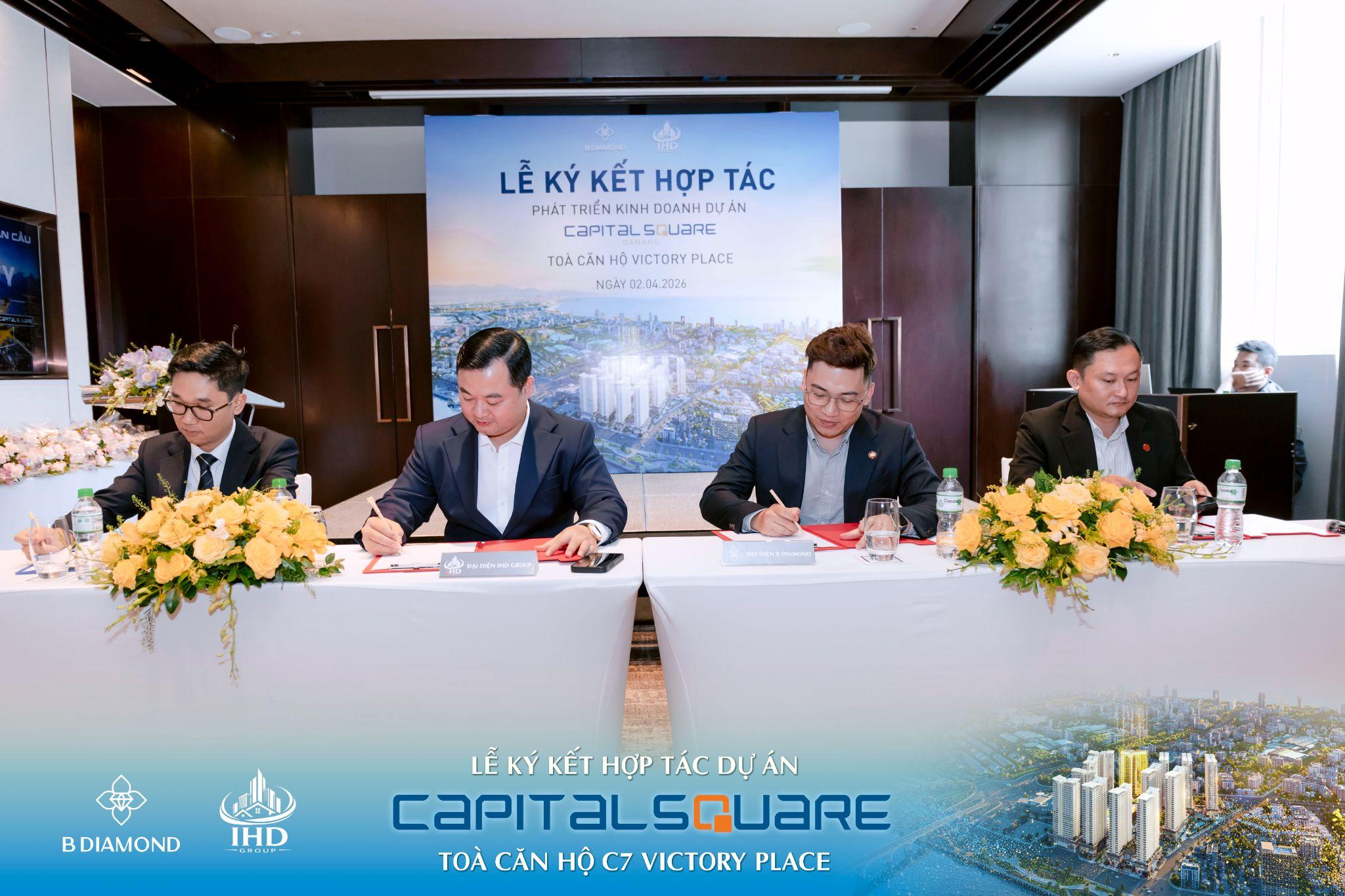 Tập đoàn IHD chính thức trở thành đơn vị phát triển kinh doanh tòa Victory Palace – dự án Capital Square - 1