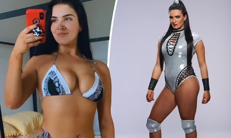 Người đẹp đấu vật cho phép nam giới được nhìn ngắm "vòng 1" của mình - 2