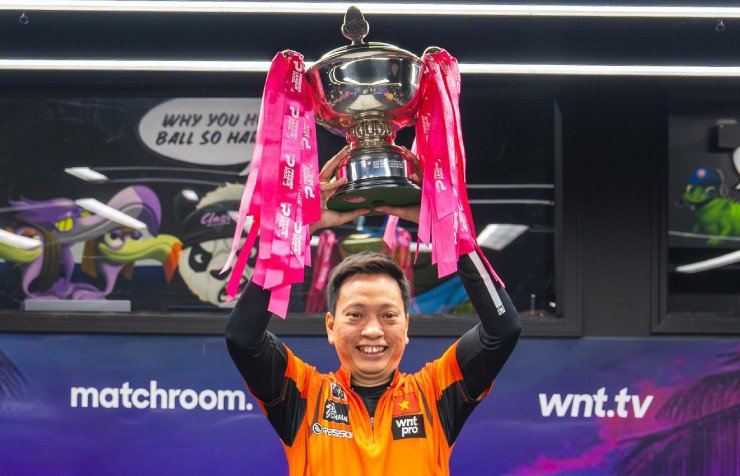 Cơ thủ "Ma Bư" vô địch bi-a thế giới, cùng Biado & Hoàng "Sao" đưa châu Á thống trị - 2