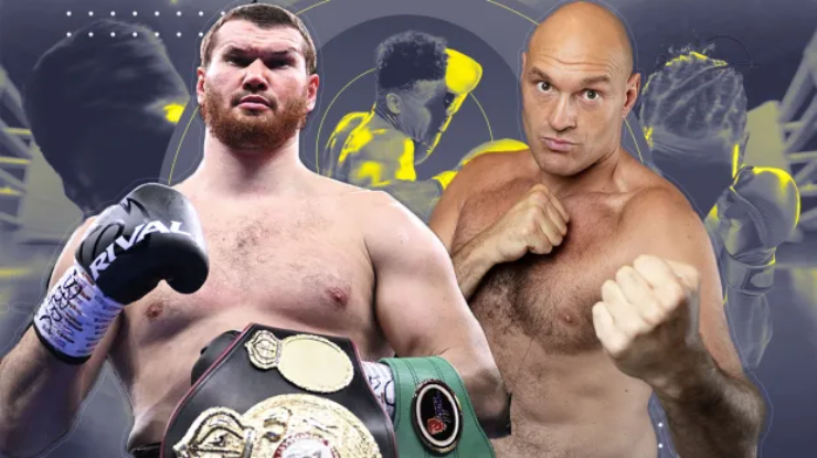 "Vua giang hồ" Fury tái xuất boxing, nặng 120kg vẫn bị nhấc bổng như em bé - 2