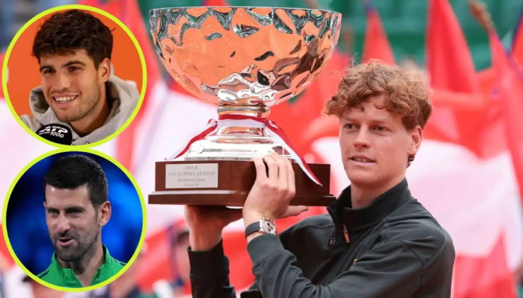 Sinner đạt 5 cột mốc đáng tự hào sau vô địch Monte Carlo, Djokovic cũng thán phục - 2