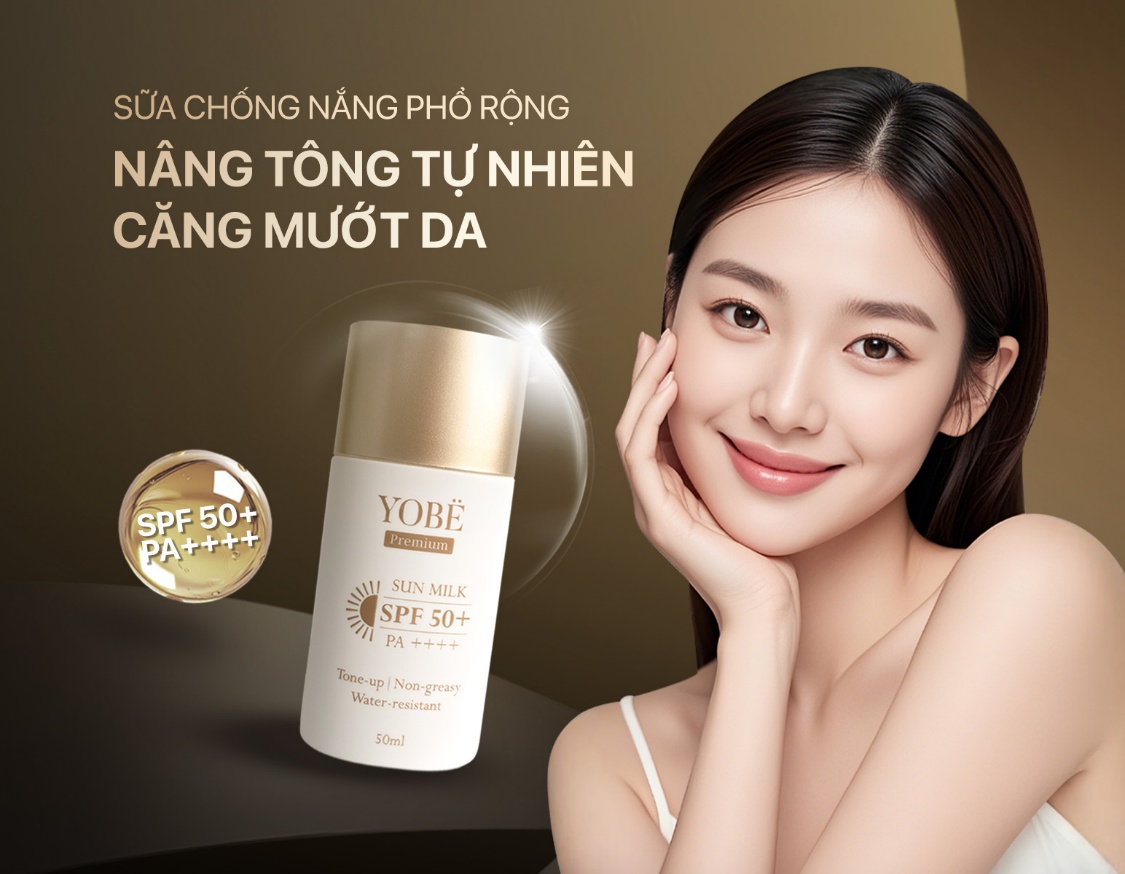 Rạng rỡ đón hè với cơ chế bảo vệ đa tầng mạnh mẽ từ Sữa chống nắng YOBE - 1