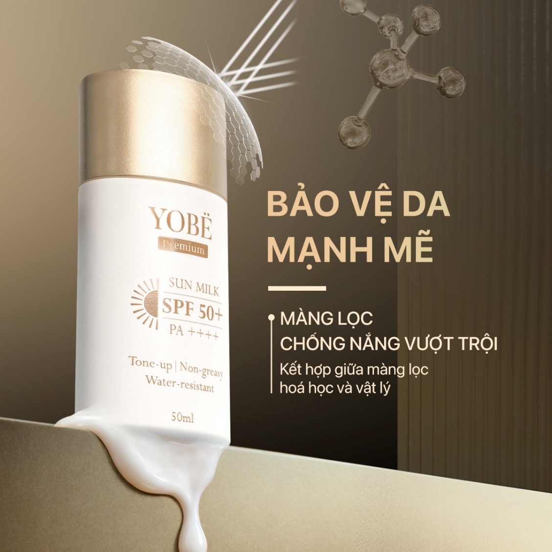 Rạng rỡ đón hè với cơ chế bảo vệ đa tầng mạnh mẽ từ Sữa chống nắng YOBE - 2