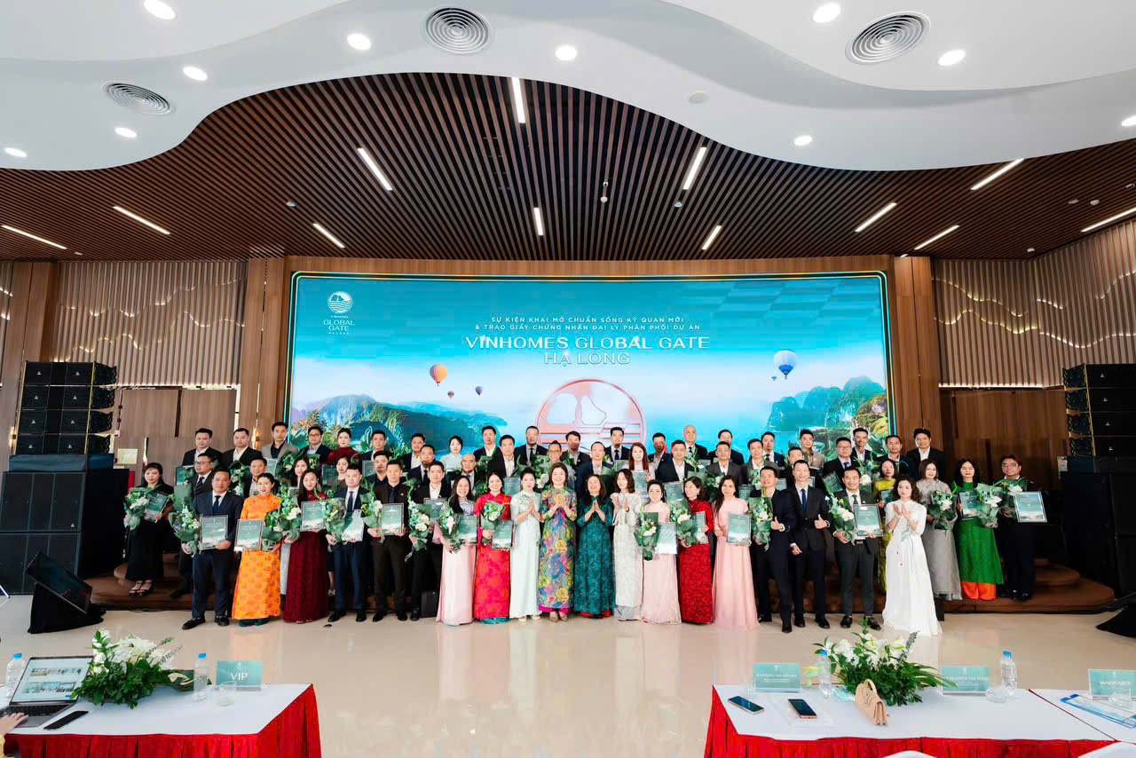 KHP LAND vinh dự nhận chứng nhận đại lý phân phối chính thức F1 dự án Vinhomes Global Gate Hạ Long - 4