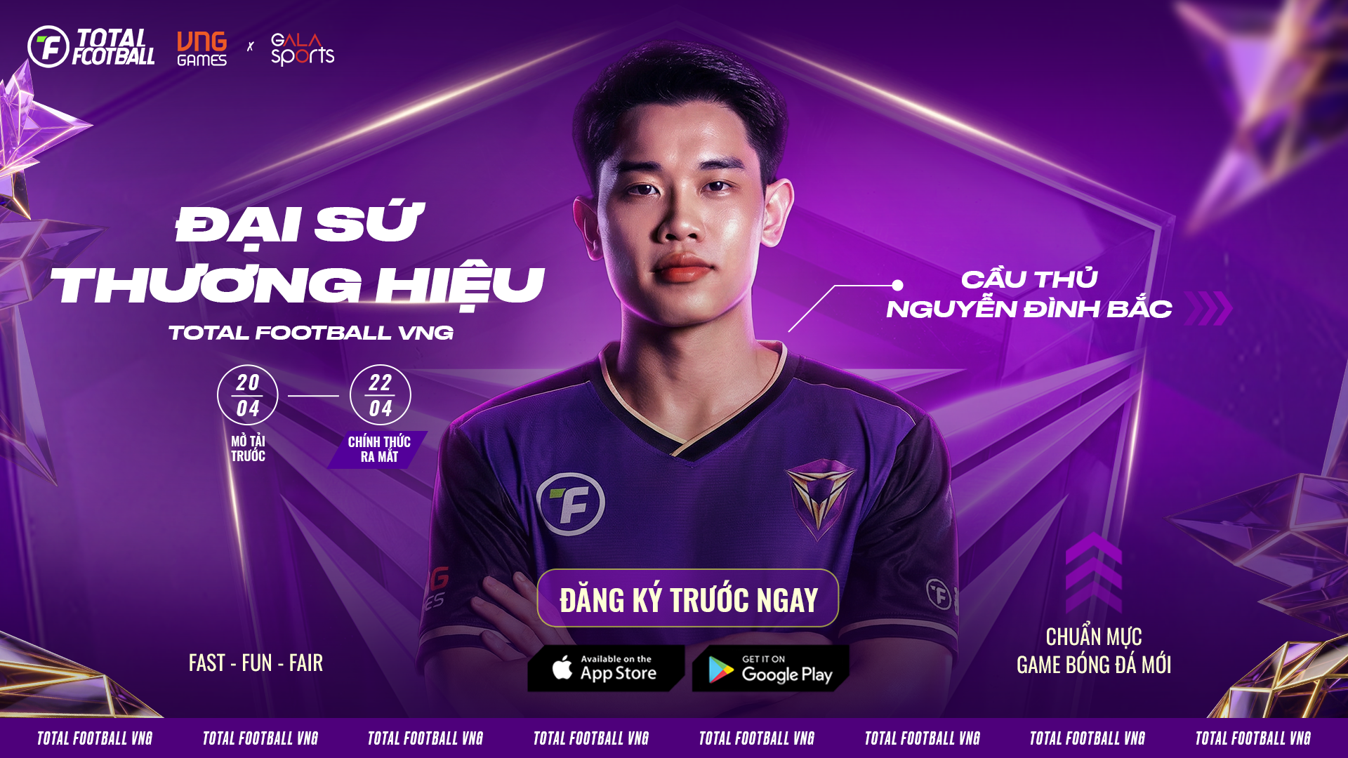 VNGGames chính thức phát hành Total Football VNG tại Đông Nam Á vào ngày 22.04 - 3