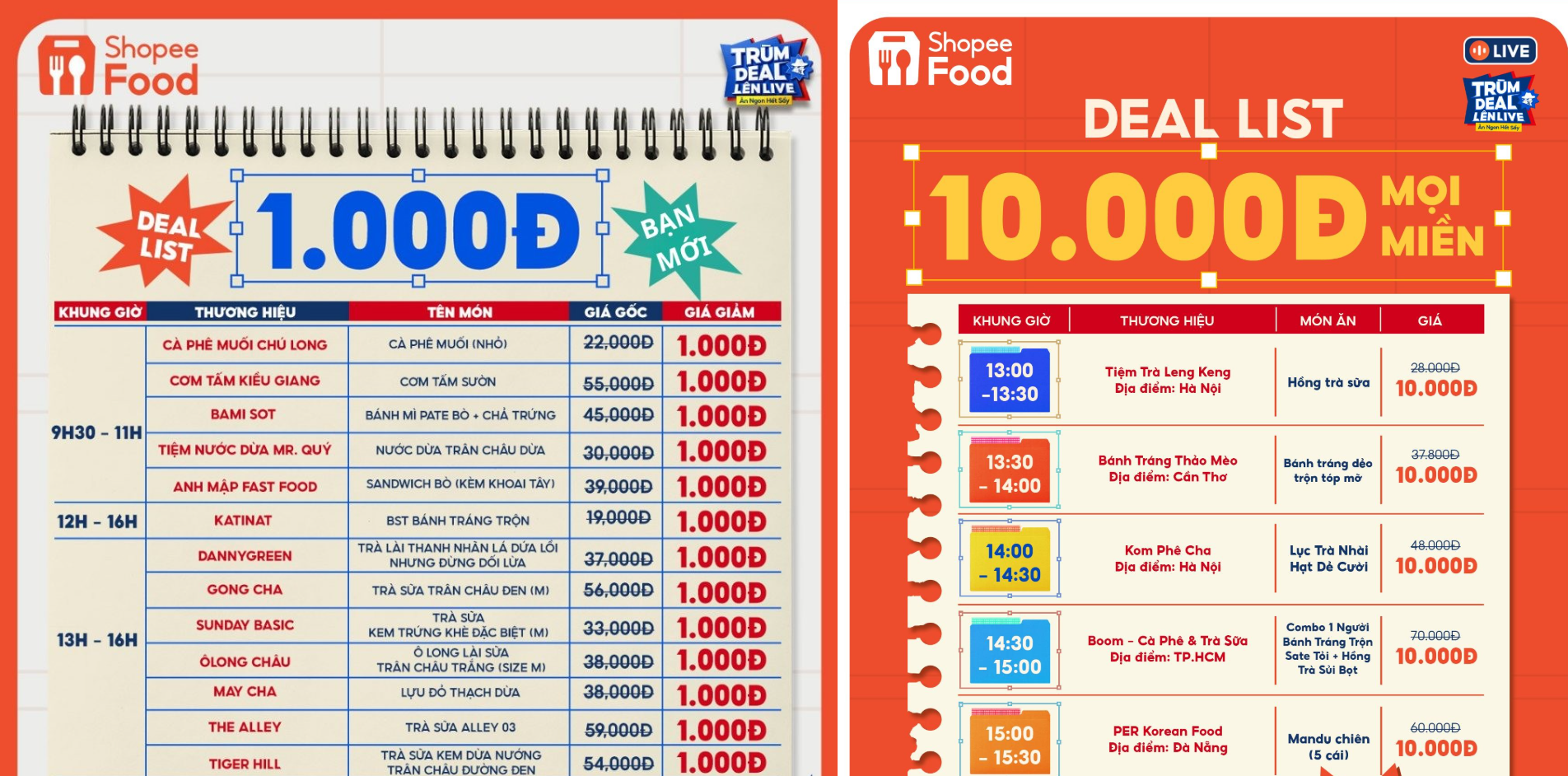Nằm lòng ngay cách săn deal ăn ngon, giá hời qua Trùm Deal Lên Live của ShopeeFood - 2