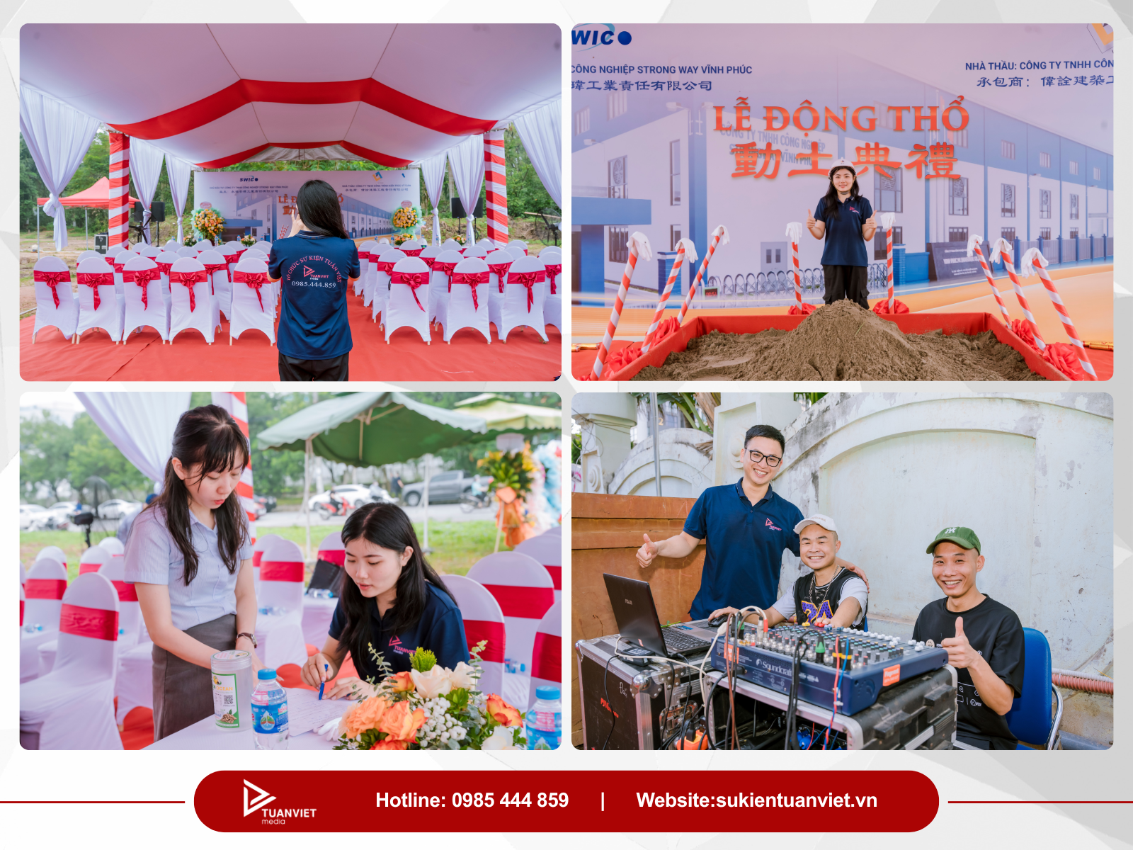 Dịch vụ tổ chức lễ khởi công, động thổ trọn gói - Tuấn Việt Media - 3
