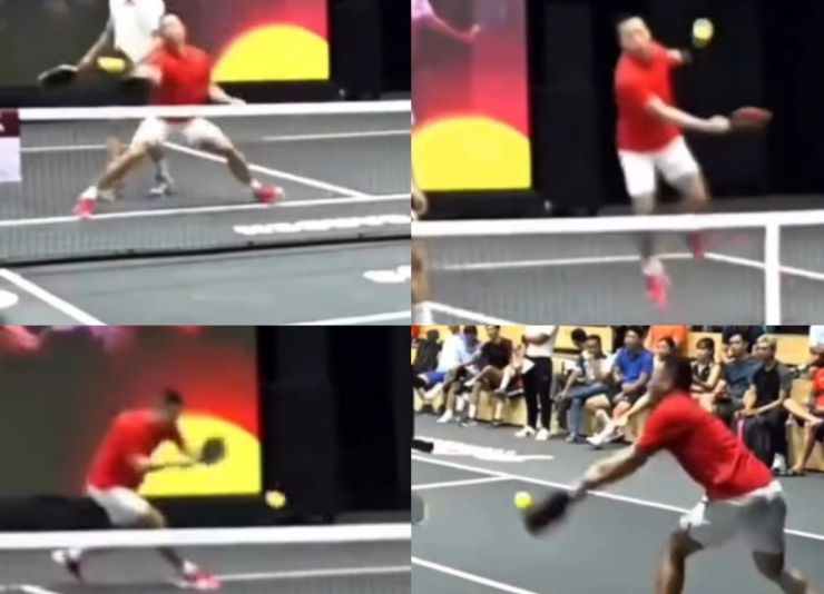 HLV pickleball thu 50 triệu đồng/10 buổi, gây tranh cãi khi đấu giải như người mới tập - 1