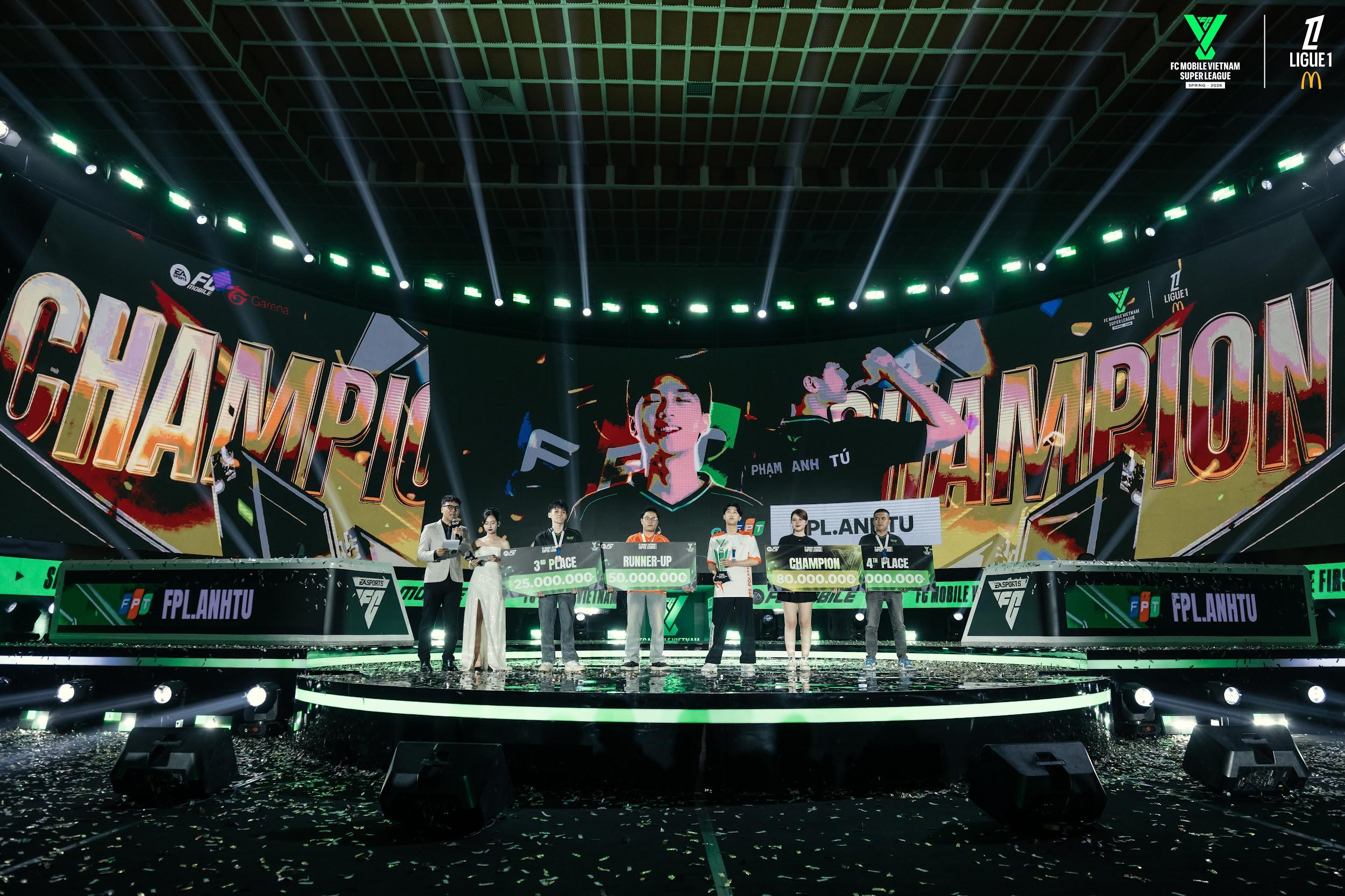 FVSL Spring 2026 khép lại trọn vẹn với ngôi vị nhà vô địch tiên phong thuộc về FPL. Anh Tú - 4