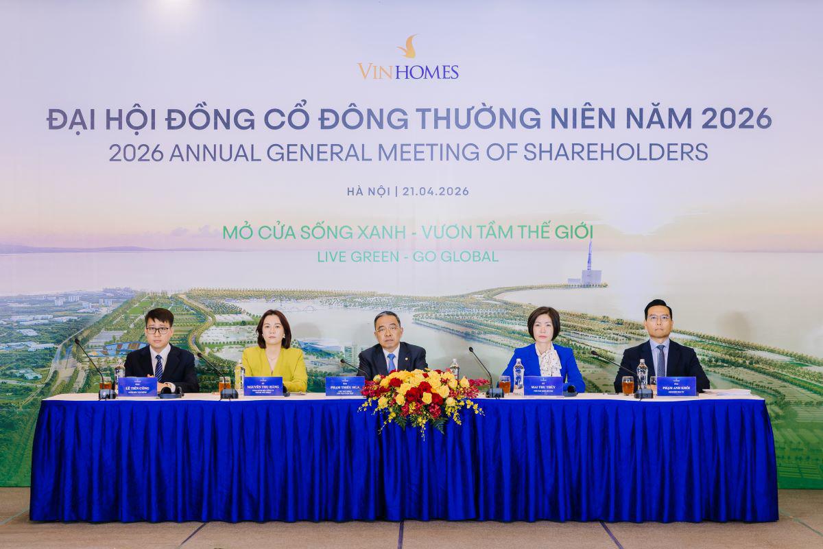 Vinhomes đặt mục tiêu lợi nhuận sau thuế 60.000 tỷ đồng năm 2026 - 1
