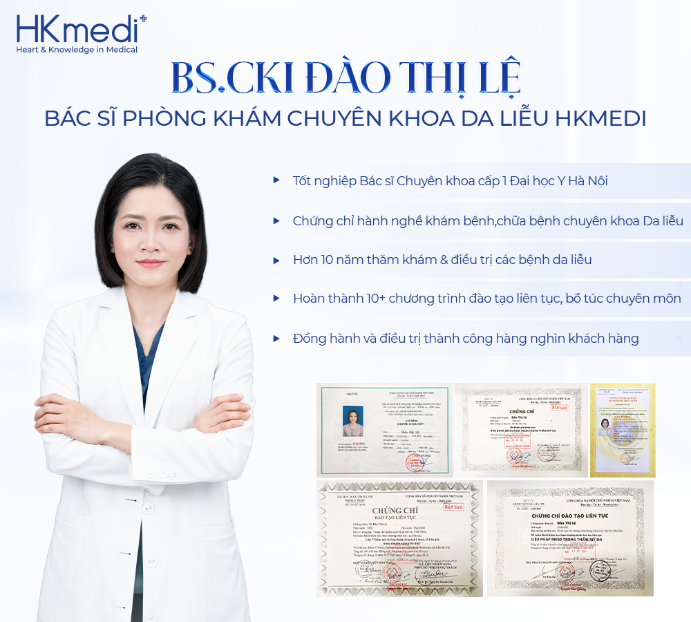 BS da liễu CKI Đào Thị Lệ: “Giải mã” sẹo rỗ phức tạp bằng phác đồ bộ 3 công nghệ tái thiết đa tầng - 1
