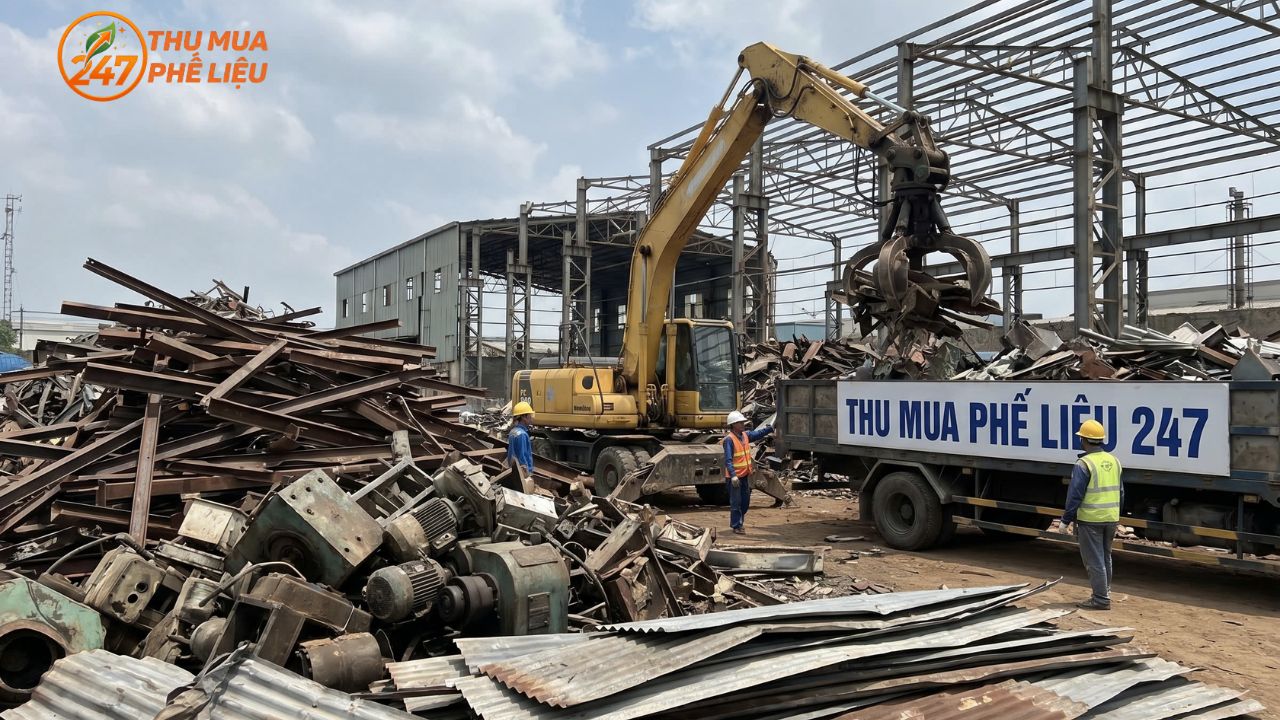 Thu Mua Phế Liệu 247 – Đơn vị thu mua phế liệu sắt, đồng giá cao nhất thị trường - 3
