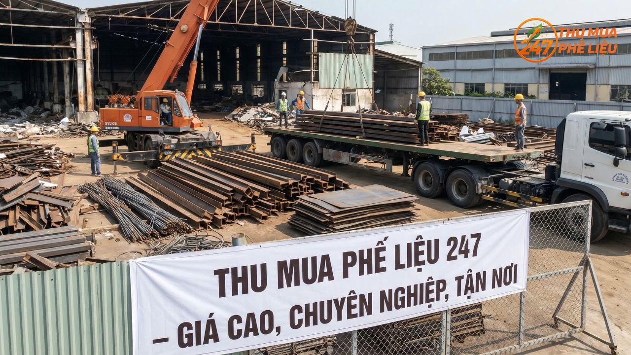 Thu Mua Phế Liệu 247 – Đơn vị thu mua phế liệu sắt, đồng giá cao nhất thị trường - 1