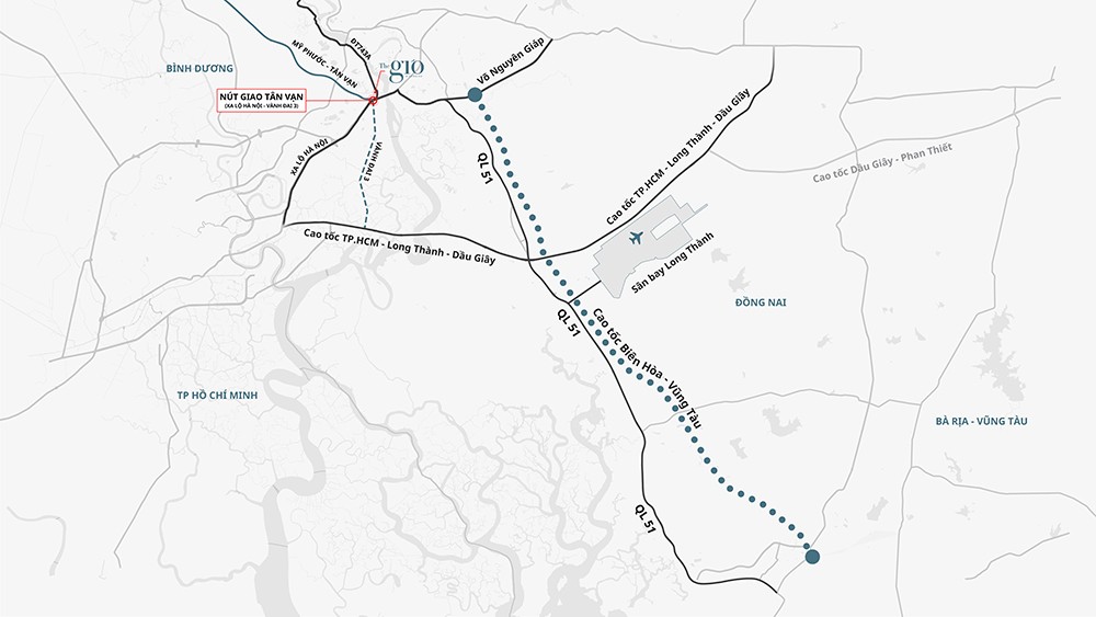 The Gió Riverside sở hữu lợi thế liền kề 2 ga Metro, nối 2 sân bay quốc tế - 3