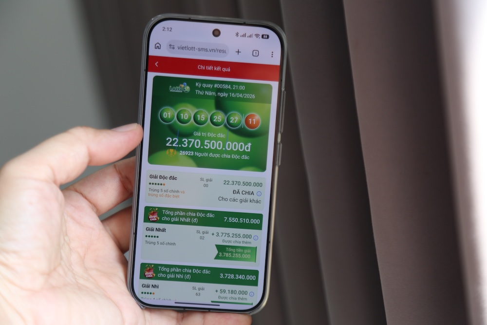 Mở thưởng 2 lần/ngày, xổ số quay nhanh Lotto 5/35 có giải thưởng gì? - 1