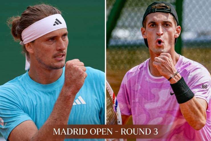 Tennis đỉnh cao Madrid Open: Zverev “dằn mặt” đối thủ, Medvedev - Tsitsipas coi chừng cú sốc - 1