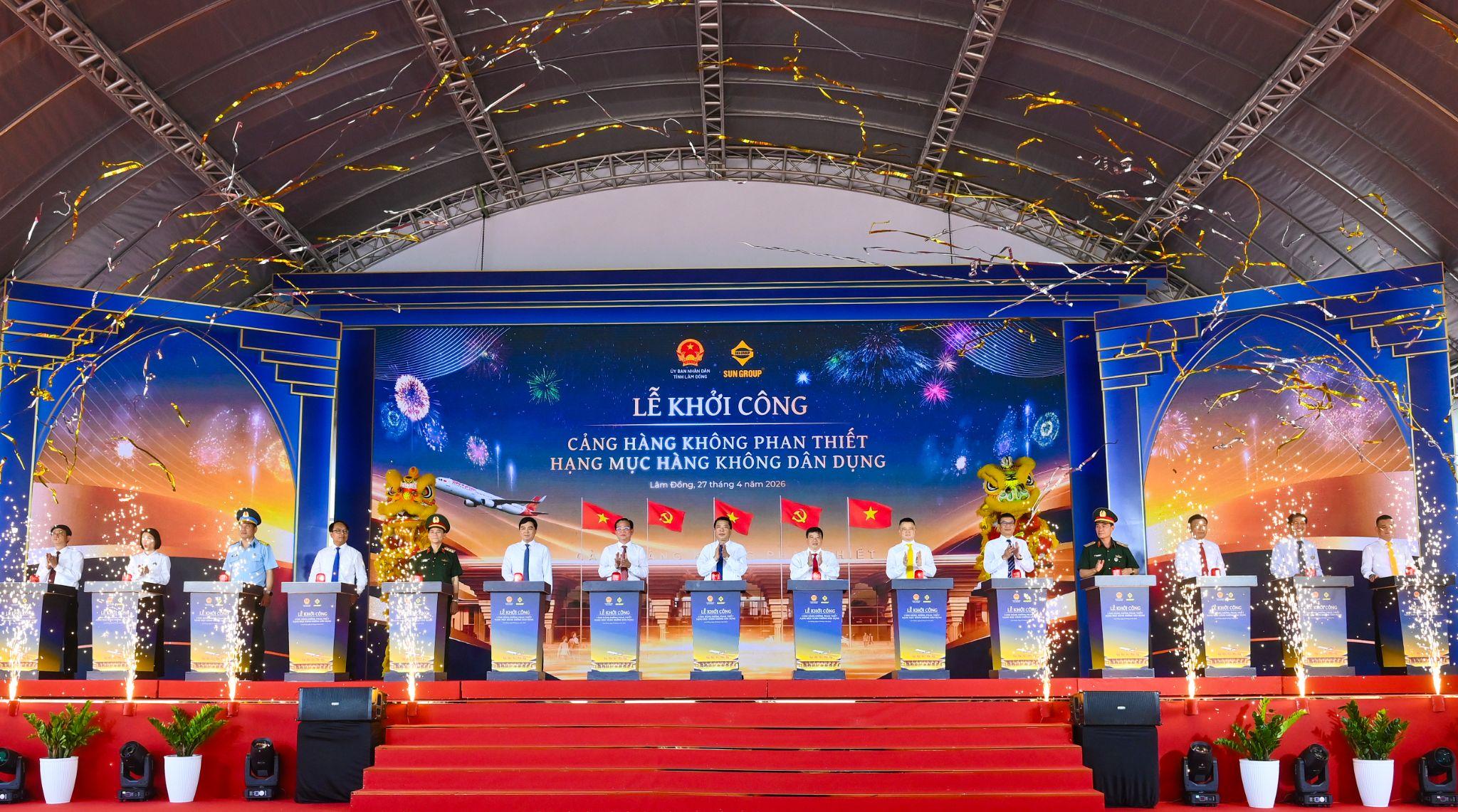 Sun Group khởi công cảng hàng không dân dụng Phan Thiết hơn 3.900 tỷ đồng - 1