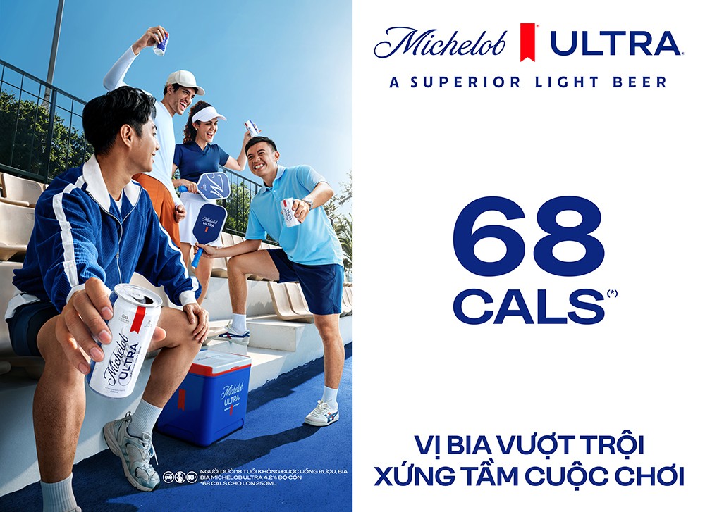 Michelob ULTRA mới xuất hiện, nâng tầm vị bia cho thế hệ năng động - 3