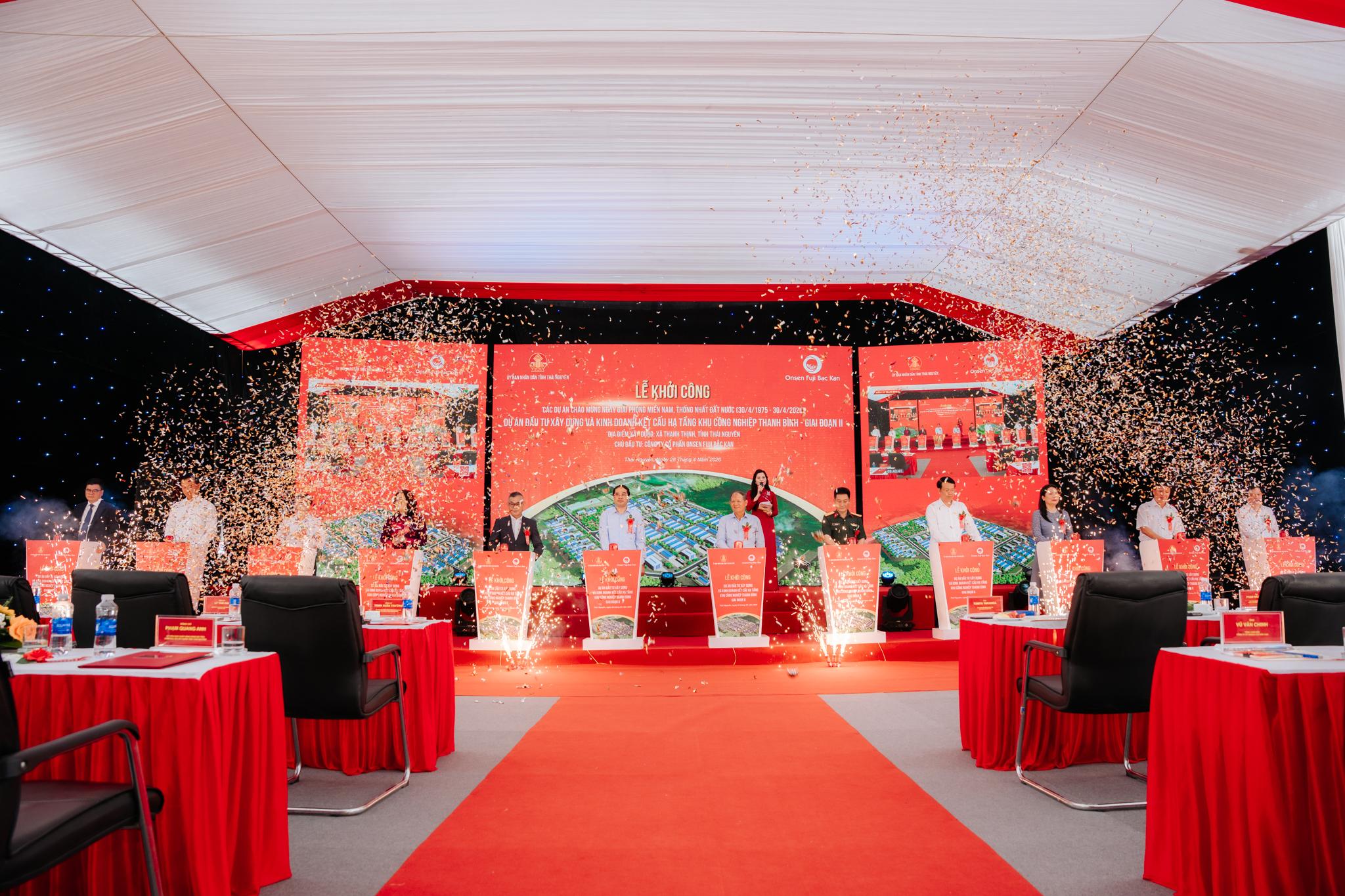 Tập đoàn Onsen Fuji chính thức khởi công Khu công nghiệp Thanh Bình Giai đoạn II tại Thái Nguyên - 3