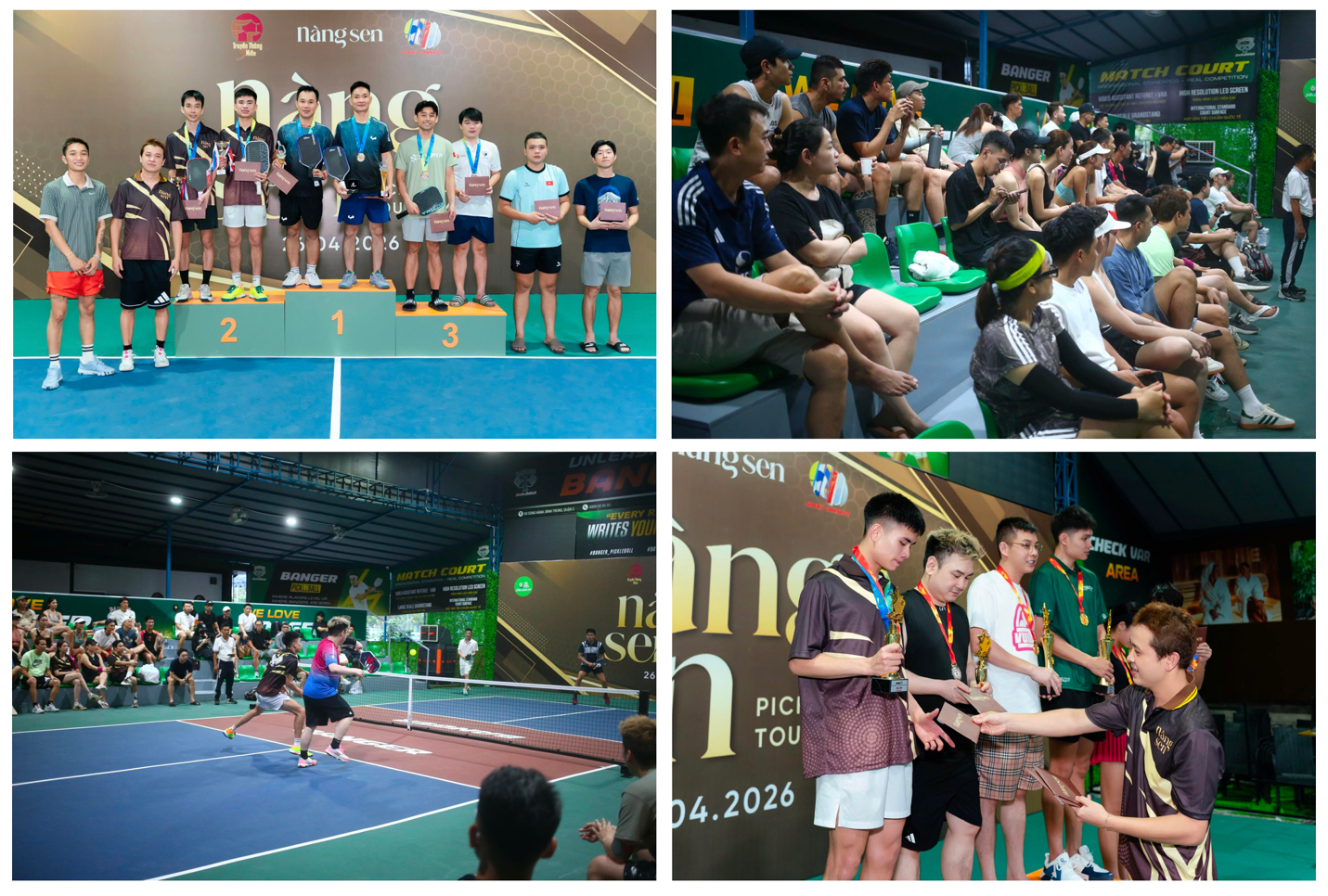 Nàng Sen Pickleball Tournament 2026: Giải đấu ấn tượng về chuyên môn - 1