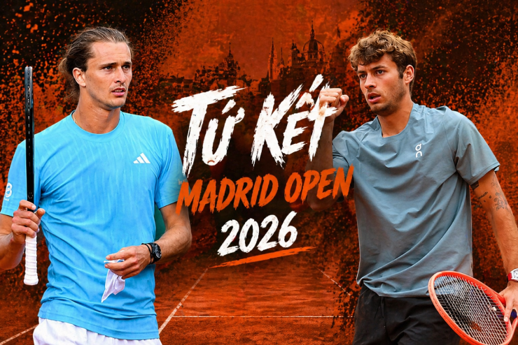 Tennis đỉnh cao Madrid Open: Zverev phục hận Cobolli, Ruud đối đầu ẩn số Blockx - 1