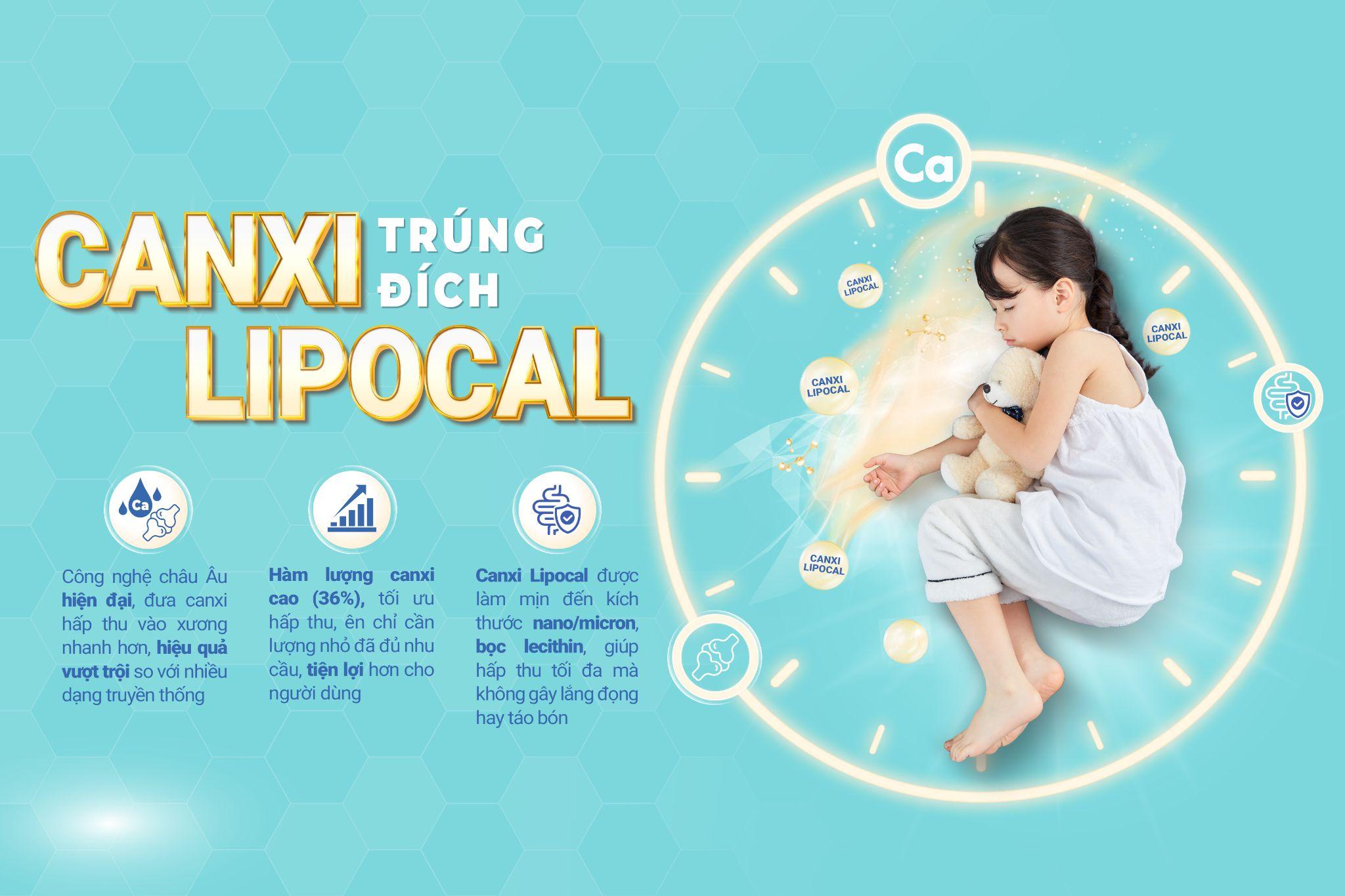 Canxi Lipocal: “Canxi Trúng Đích” trong bổ sung dinh dưỡng hiện đại - 2