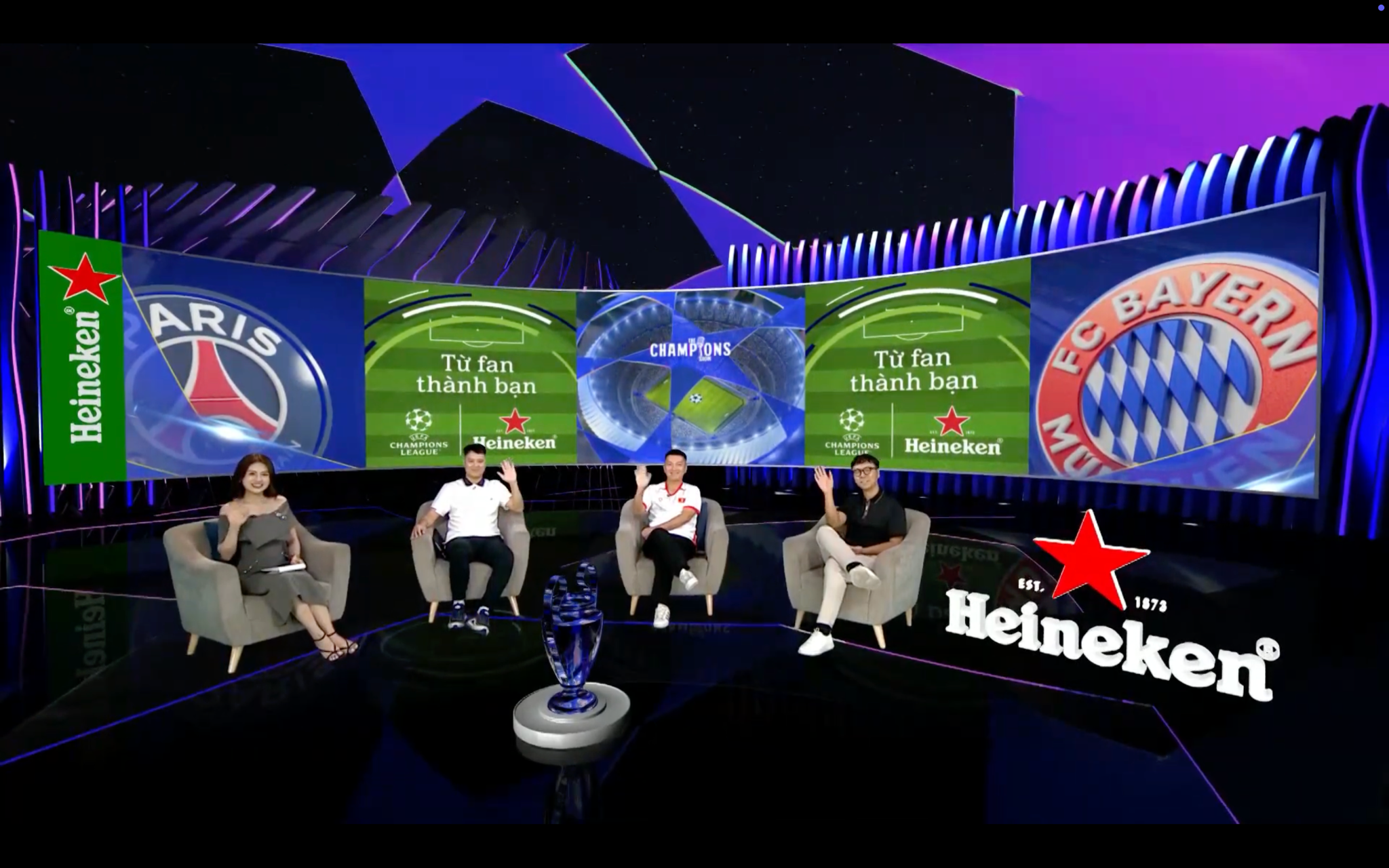 Từ “comment dạo” đến ghế nóng bình luận “trận đấu hay nhất Champions League”: Heineken kết nối những nhịp đập đam mê từ fan thành bạn - 2