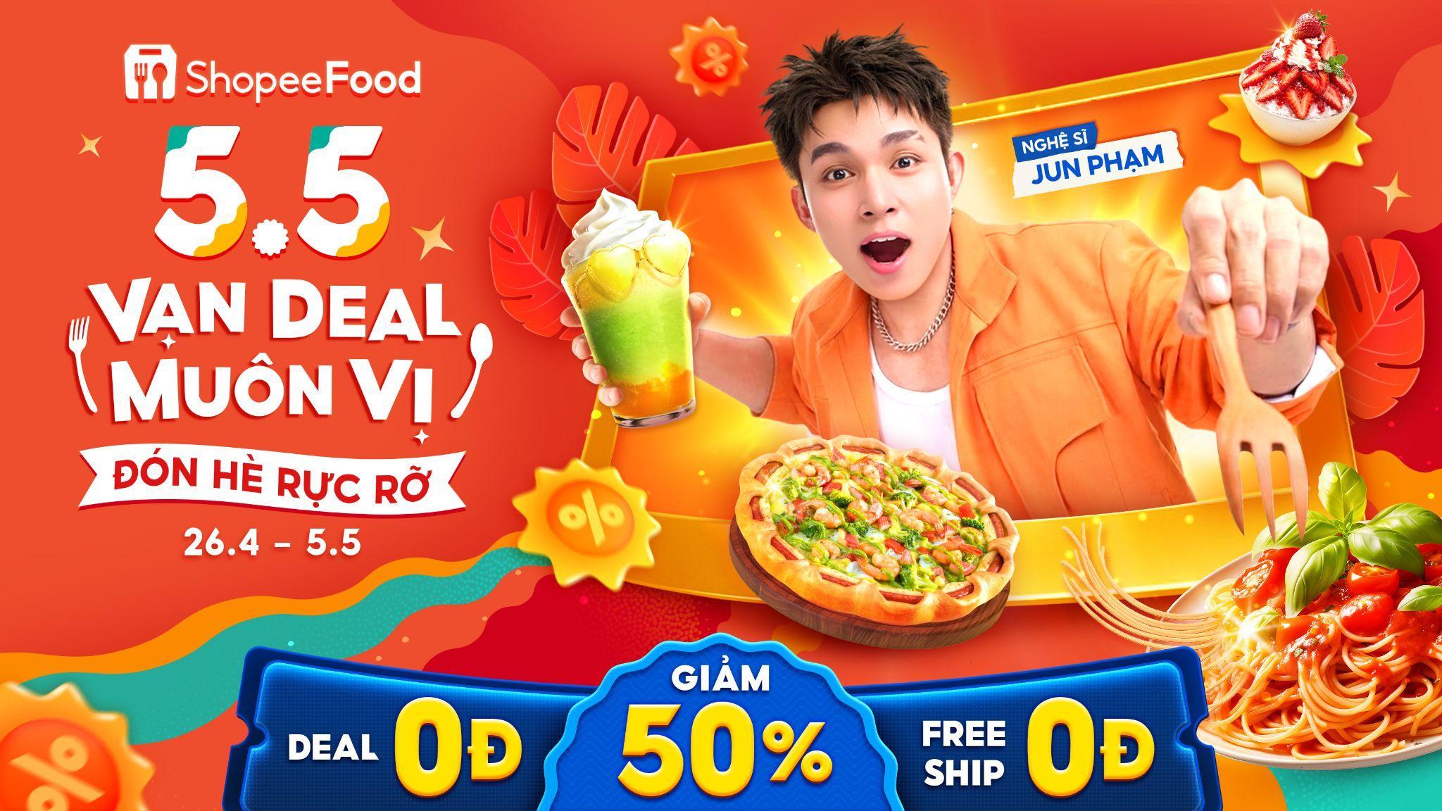 ShopeeFood 5.5 vạn deal muôn vị đổ bộ, đón hè no nê quên lối về - 1