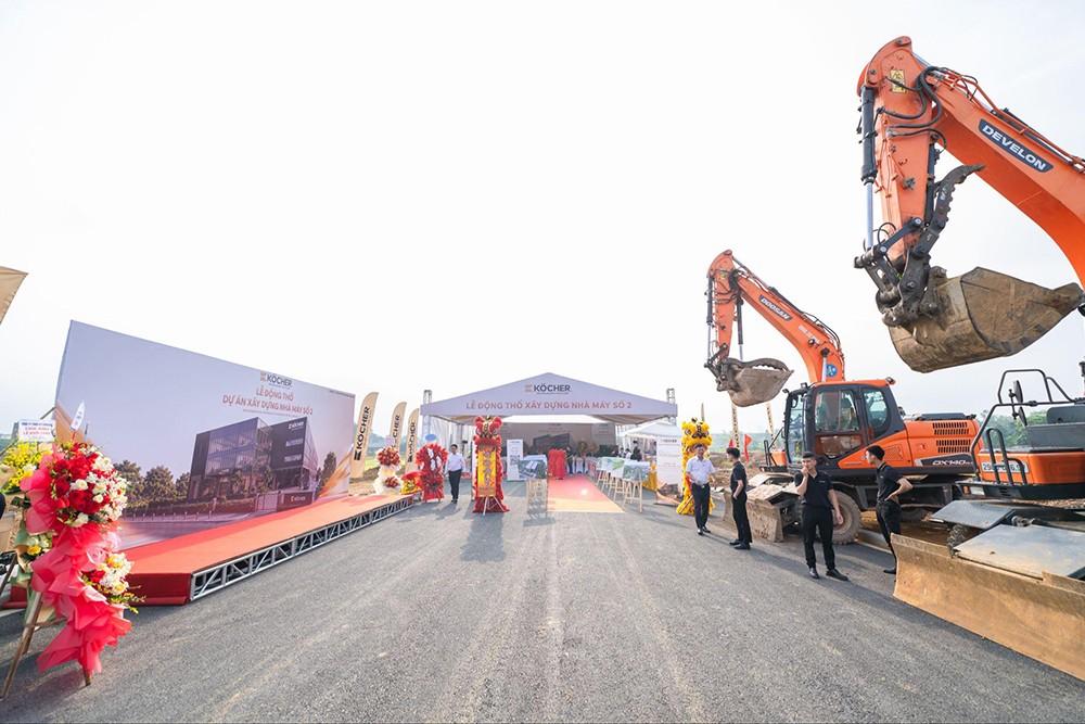 Köcher khởi công nhà máy 25.000m², mở rộng năng lực sản xuất - 2