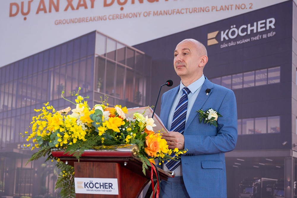 Köcher khởi công nhà máy 25.000m², mở rộng năng lực sản xuất - 4