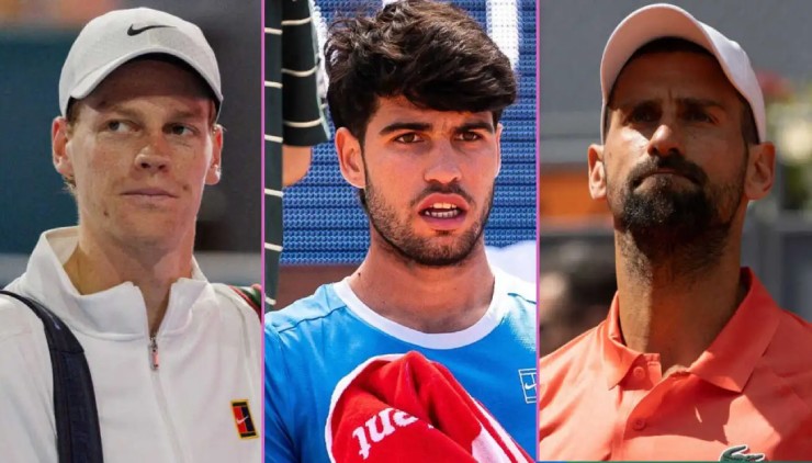 Djokovic - Sinner - Alcaraz hợp nhất, AI tạo ra "quái vật" tennis mạnh cỡ nào? - 1