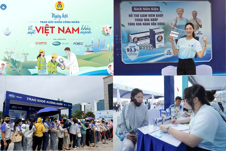 Bách Niên Kiện đồng hành chăm sóc xương khớp cho hàng ngàn công nhân thường xuyên đau nhức - 1